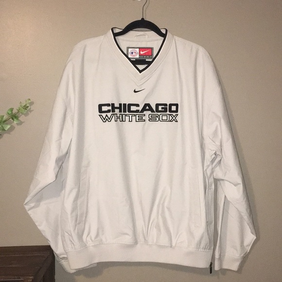 white sox windbreaker pullover